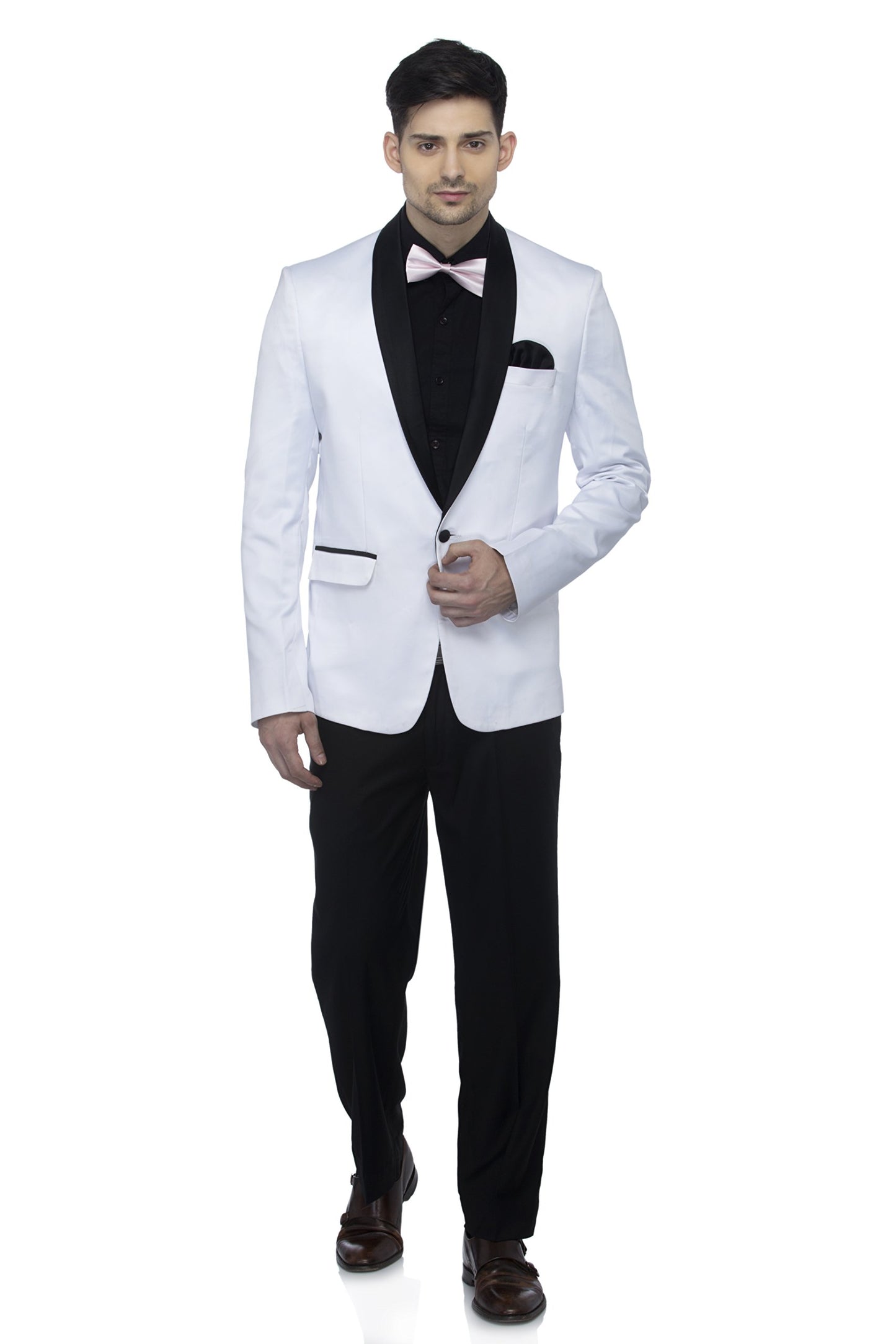 FAVOROSKI Men's Tuxedo Slim Blazer