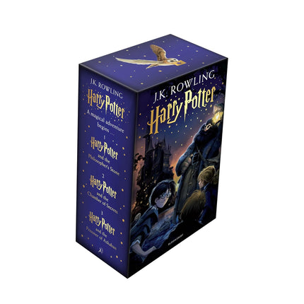 Harry Potter 1–3 Box Set: A Magical Adventure Begins (Set of 3 Books)