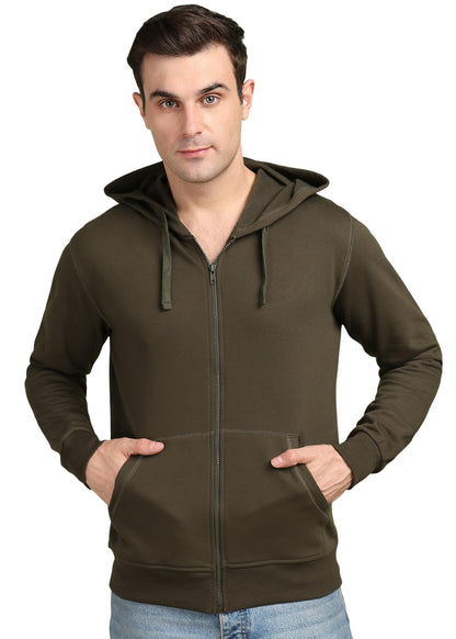 Alan Jones Clothing Men's Cotton Hooded Sweatshirt