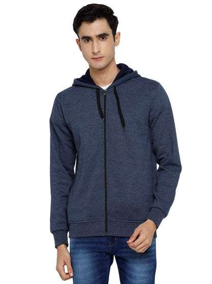 Alan Jones Clothing Men's Cotton Hooded Sweatshirt