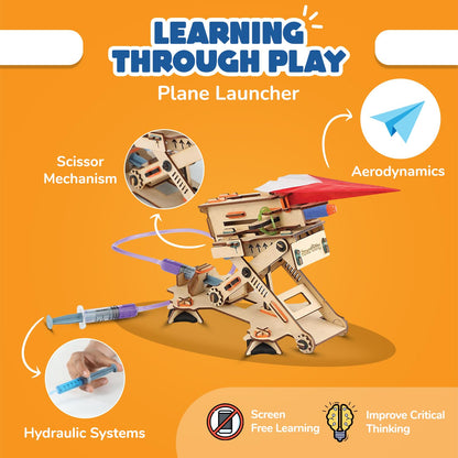 Smartivity Mega Gift Pack for Kids Age 6 to 14 Years Old | Plane Launcher + Science/Chemistry Kit Birthday Gift Combo Set for Kids 6-8-10-12 Years Old Boys & Girls | Made in India