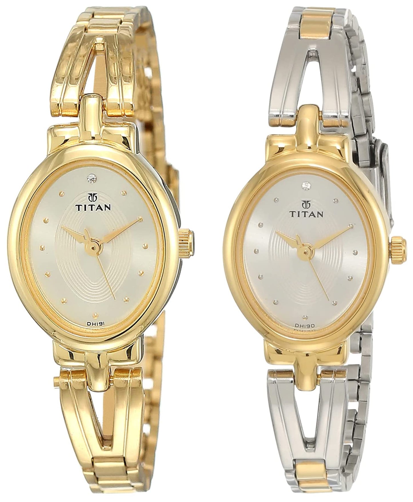 Titan Karishma Revive Analog Champagne Dial Women's Watch-NL2594YM01