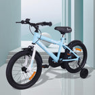 R for Rabbit Vroom Bicycle for Kids Cycle for 4 to 7 Years Boys & Girls 16T Inches | Training Wheels| 90% Installed (Lake Blue) 