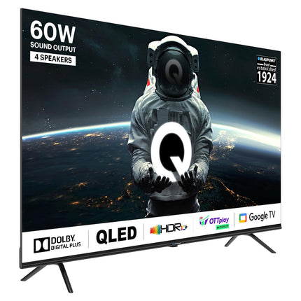 Blaupunkt 126 cm (50 inches) Quantum Dot Series 4K Ultra HD QLED Google TV 50QD7010 (Black) 