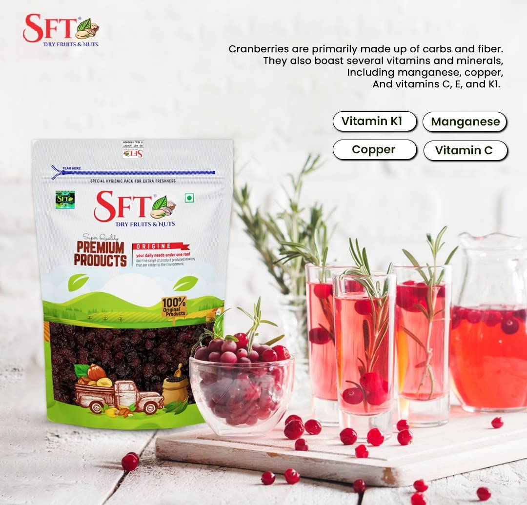 SFT Cranberries Whole (Dried) 200 Gm