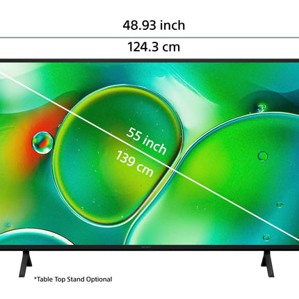 Sony 139 cm (55 inches) BRAVIA 2 4K Ultra HD Smart LED Google TV K-55S25 (Black)