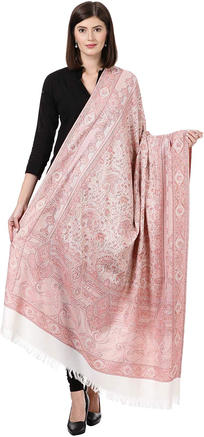 Pashtush Womens Jamawar Shawl Parent