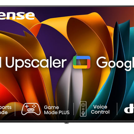 Hisense 164 cm (65 inches) E6N Series 4K Ultra HD Smart LED Google TV 65E6N (Black) 