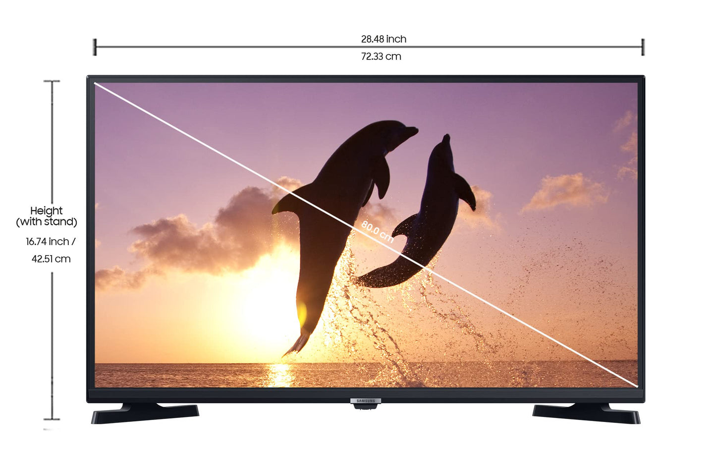 Samsung 108 cm (43 inches) Full HD Smart LED TV UA43T5450AKXXL (Black)