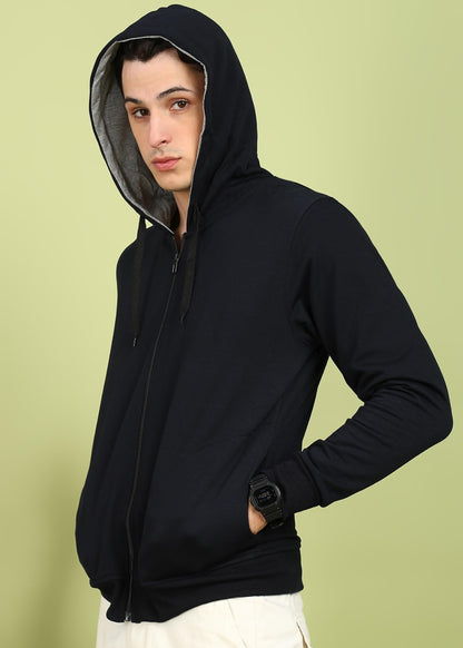 Alan Jones Clothing Men's Cotton Hooded Sweatshirt