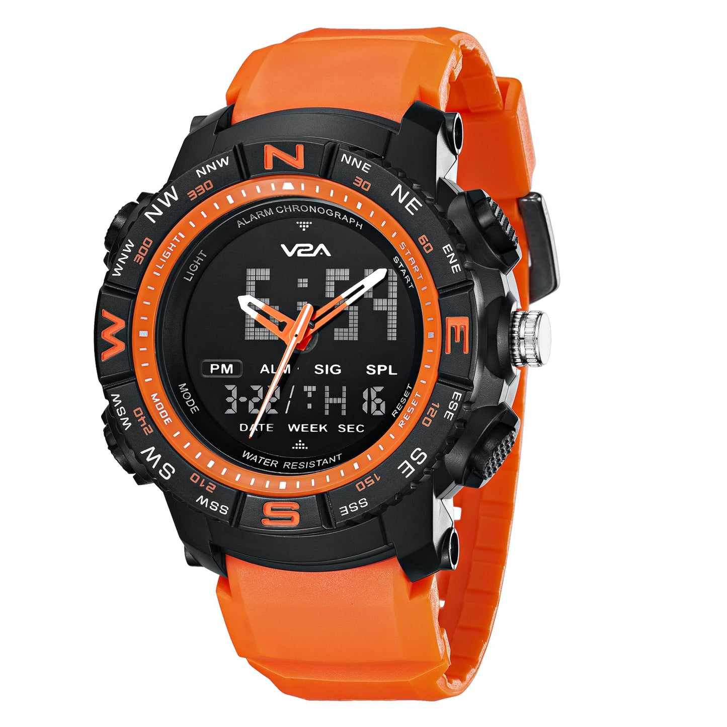 V2A Chronograph Analogue and Digital Sports Watch for Men | Watch for Men | Wrist Watch for Men | Mens Watch | Watch