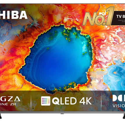 TOSHIBA 164 cm (65 inches) C450NP Series 4K Ultra HD Smart QLED TV 65C450NP (Black) 