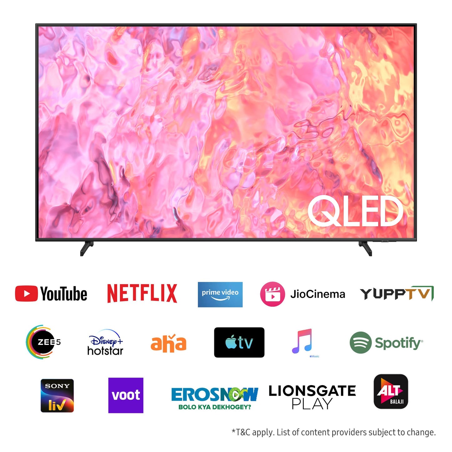 Samsung 138 cm (55 inches) QE1D Series 4K Ultra HD QLED Smart TV QA55QE1DAULXL (Black)