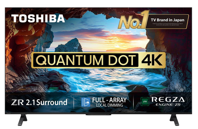 TOSHIBA 164 cm (65 inches) M550NP Series 4K Ultra HD Smart QLED Google TV 65M550NP