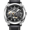 BENYAR Automatic Mechanical Skeleton Leather Strap Men's Watch