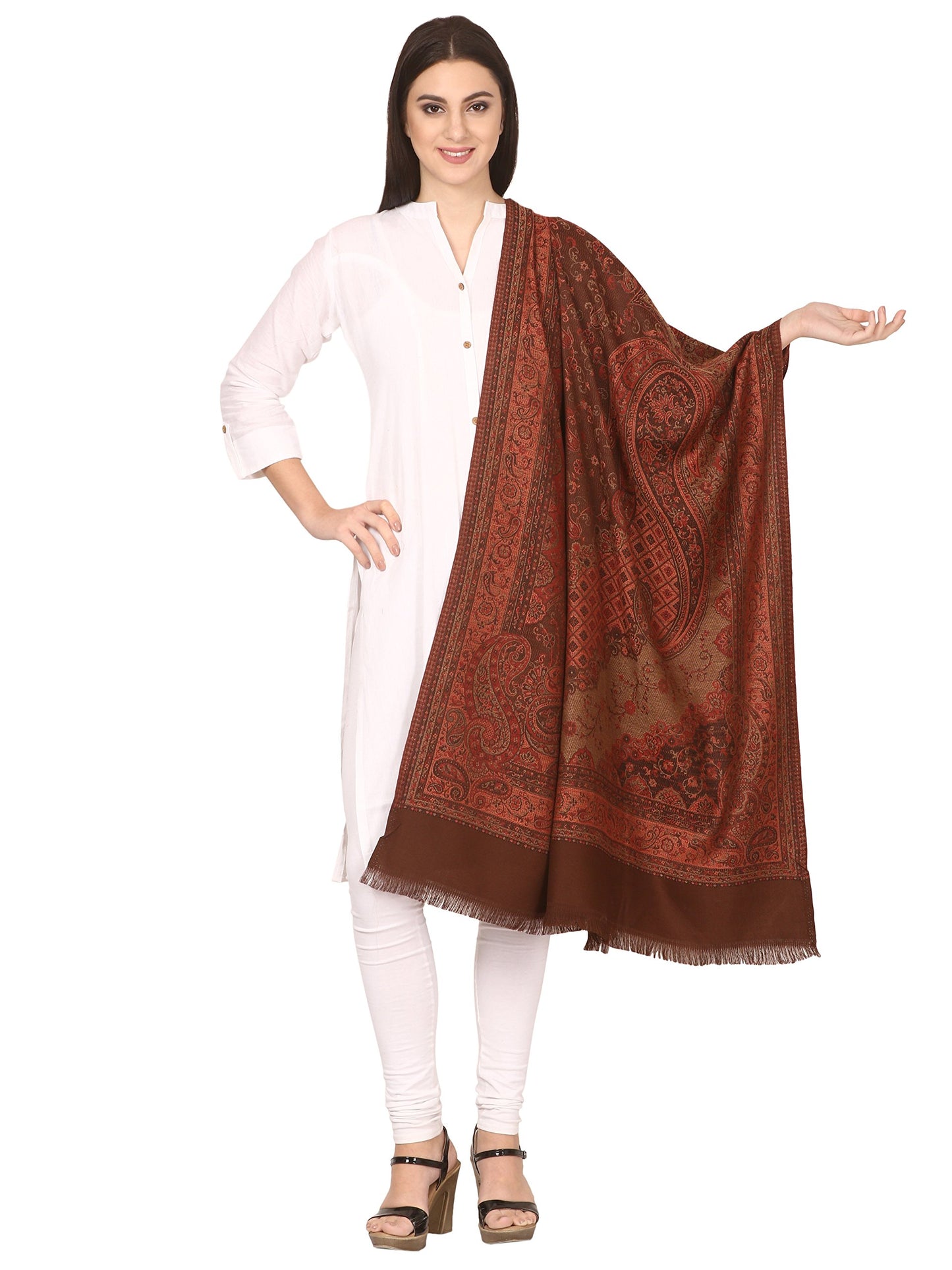 Pashtush Womens Jamawar Shawl Parent