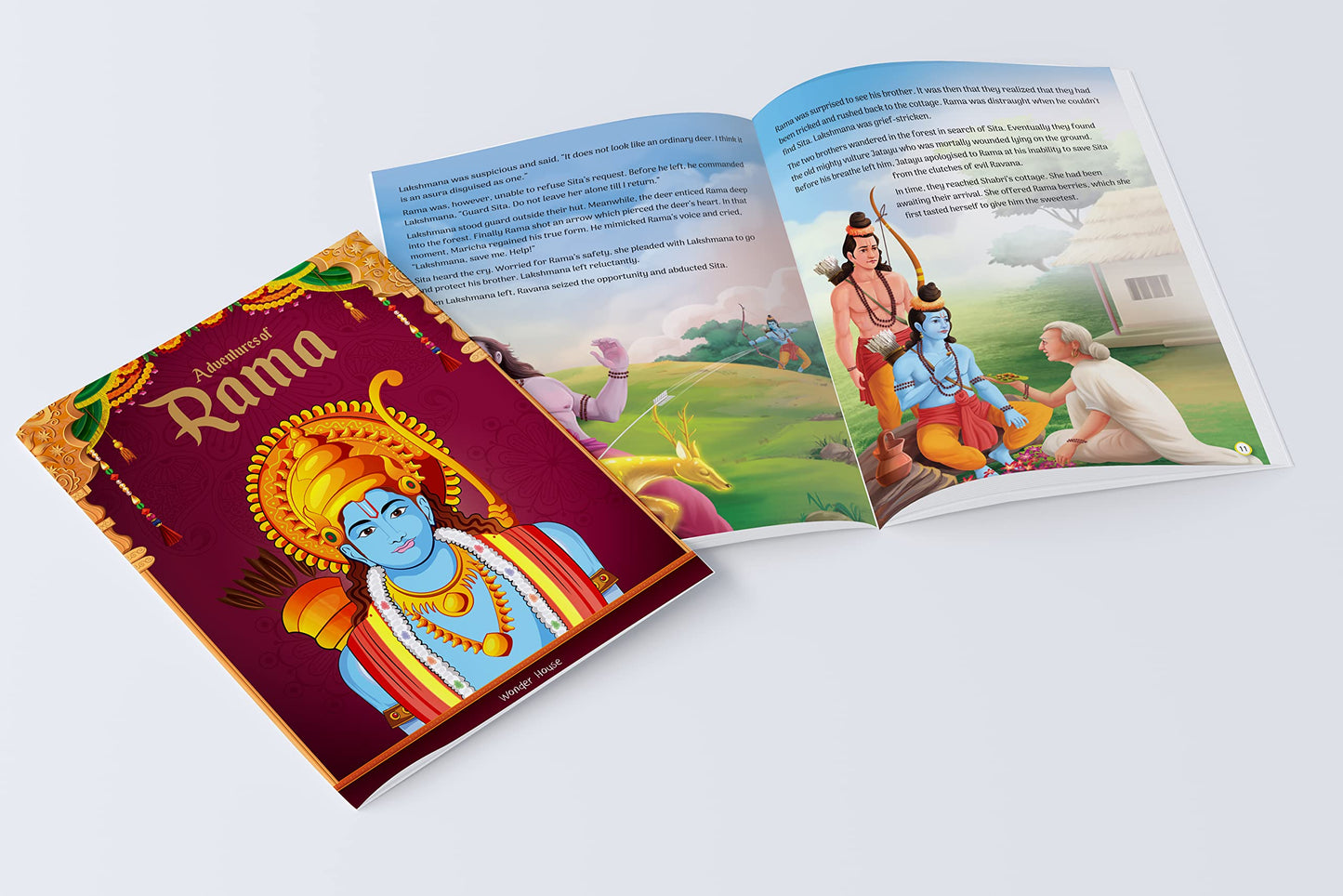 Tales from Indian Mythology [Collection of 10 Books] - Age: 6+ | Beautifully Illustrated Story Books For Kids/Children | Cultural and Traditional Stories from Ancient India |Books Included: Ganesha| Vishnu | Shiva | Durga | Krishna | Hanuman | Arjuna |Dev