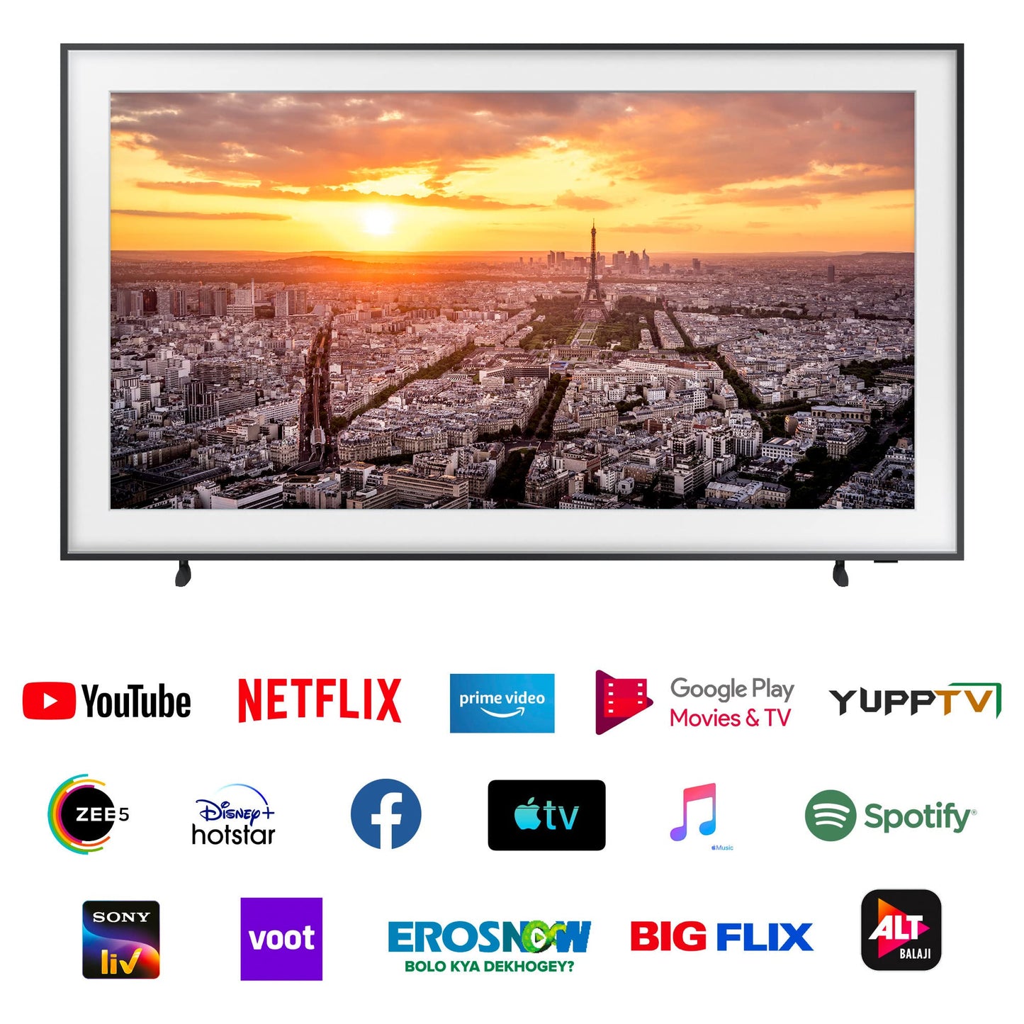 Samsung 138 cm (55 inches) QE1D Series 4K Ultra HD QLED Smart TV QA55QE1DAULXL (Black)