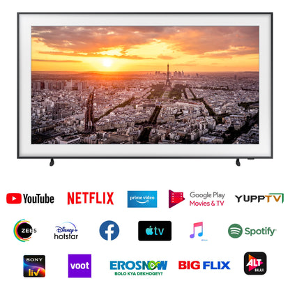 Samsung 138 cm (55 inches) QE1D Series 4K Ultra HD QLED Smart TV QA55QE1DAULXL (Black)