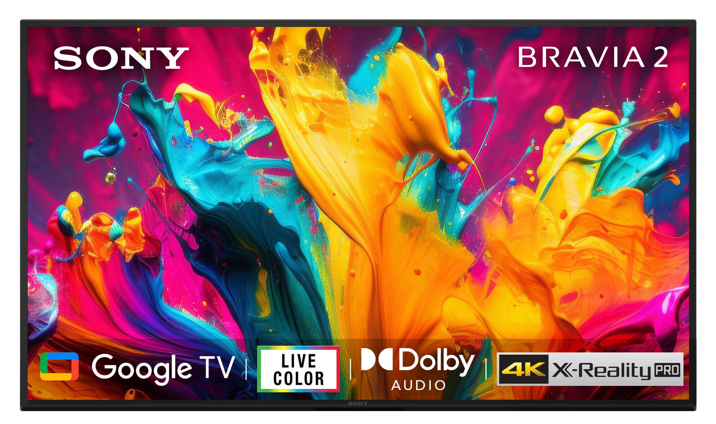 Sony BRAVIA 2 Series 108 cm (43 inches) 4K Ultra HD Smart LED Google TV K-43S20B (Black)