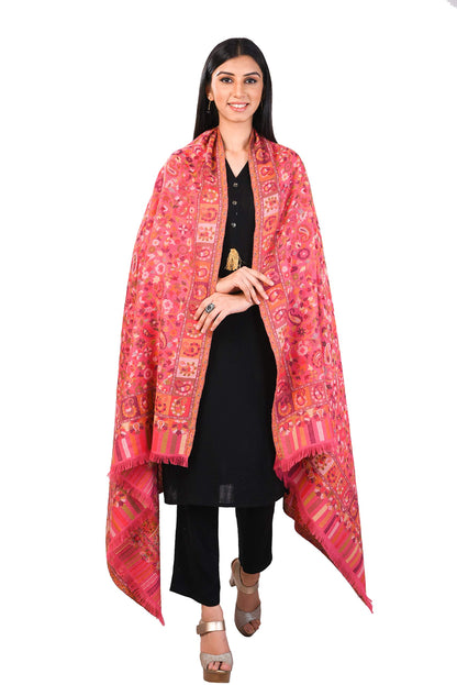 Pashmoda - Women’s Kaani Wool Blend Shawl, Wrap