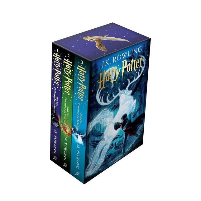 Harry Potter 1–3 Box Set: A Magical Adventure Begins (Set of 3 Books)