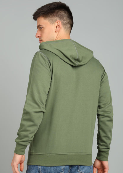 Alan Jones Clothing Men's Cotton Hooded Sweatshirt