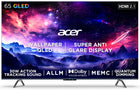 Acer 164 cm (65 inches) W Series 4K Ultra HD QLED Smart Android TV AR65AR2851QD (Metallic Grey) 