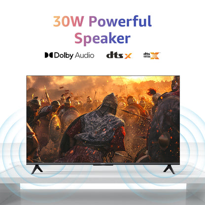 Xiaomi 108 cm (43 inches) A Pro 4K Dolby Vision Smart Google TV L43MA-AUIN (Black)