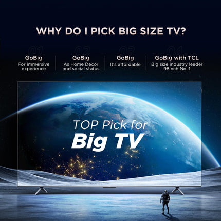 TCL 139 cm (55 inches) Metallic Bezel-Less Series 4K Ultra HD Smart LED Google TV 55P655