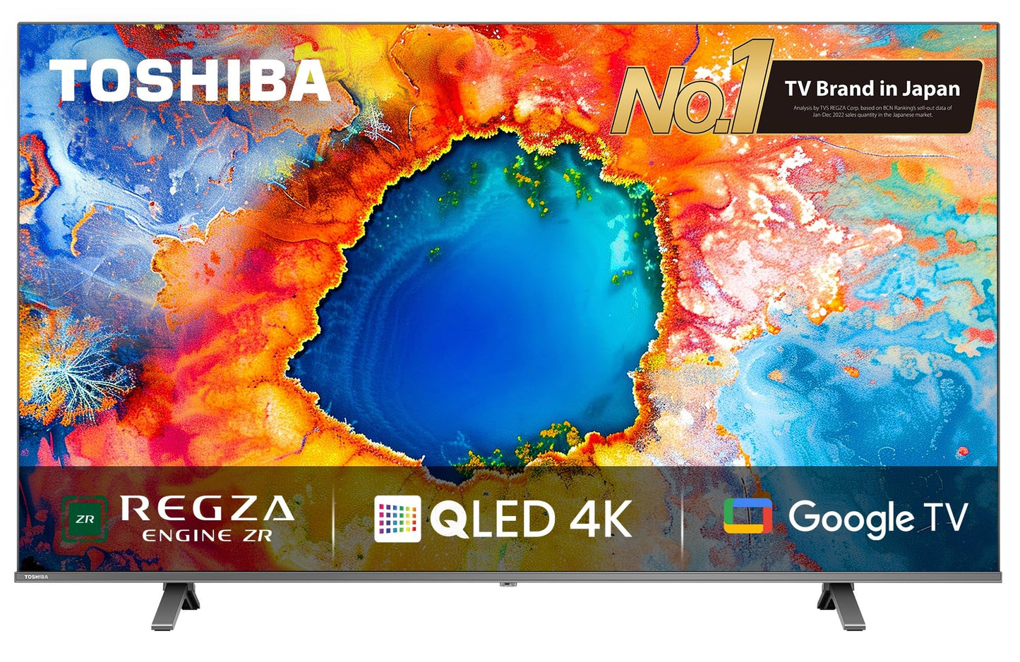 TOSHIBA 108 cm (43 inches) C450ME Series 4K Ultra HD Smart QLED TV 43C450ME (Silver)