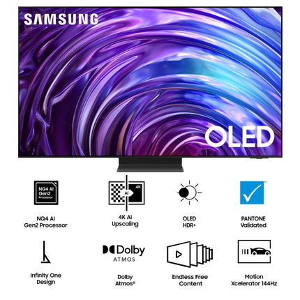 Samsung 163 cm (65 inches) 4K Ultra HD Smart OLED TV QA65S95DAULXL (Graphite Black) 