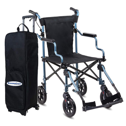 KosmoCare Tranz-Air Ultra Light Weight Transport Wheelchair