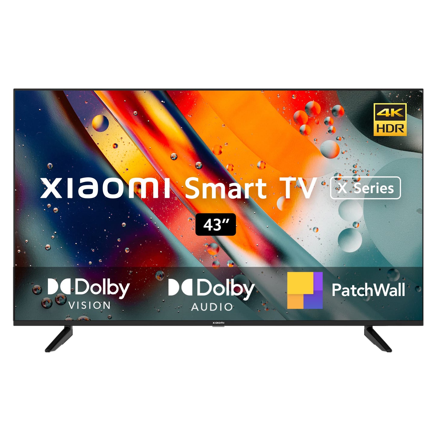 Xiaomi 108 cm (43 inches) A Pro 4K Dolby Vision Smart Google TV L43MA-AUIN (Black)