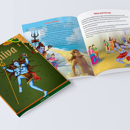 Tales from Indian Mythology [Collection of 10 Books] - Age: 6+ | Beautifully Illustrated Story Books For Kids/Children | Cultural and Traditional Stories from Ancient India |Books Included: Ganesha| Vishnu | Shiva | Durga | Krishna | Hanuman | Arjuna |Dev