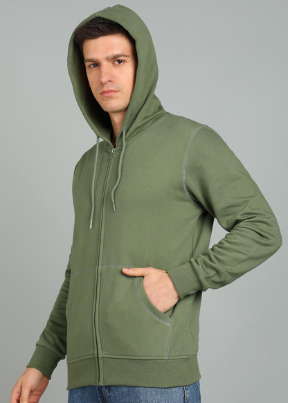 Alan Jones Clothing Men's Cotton Hooded Sweatshirt