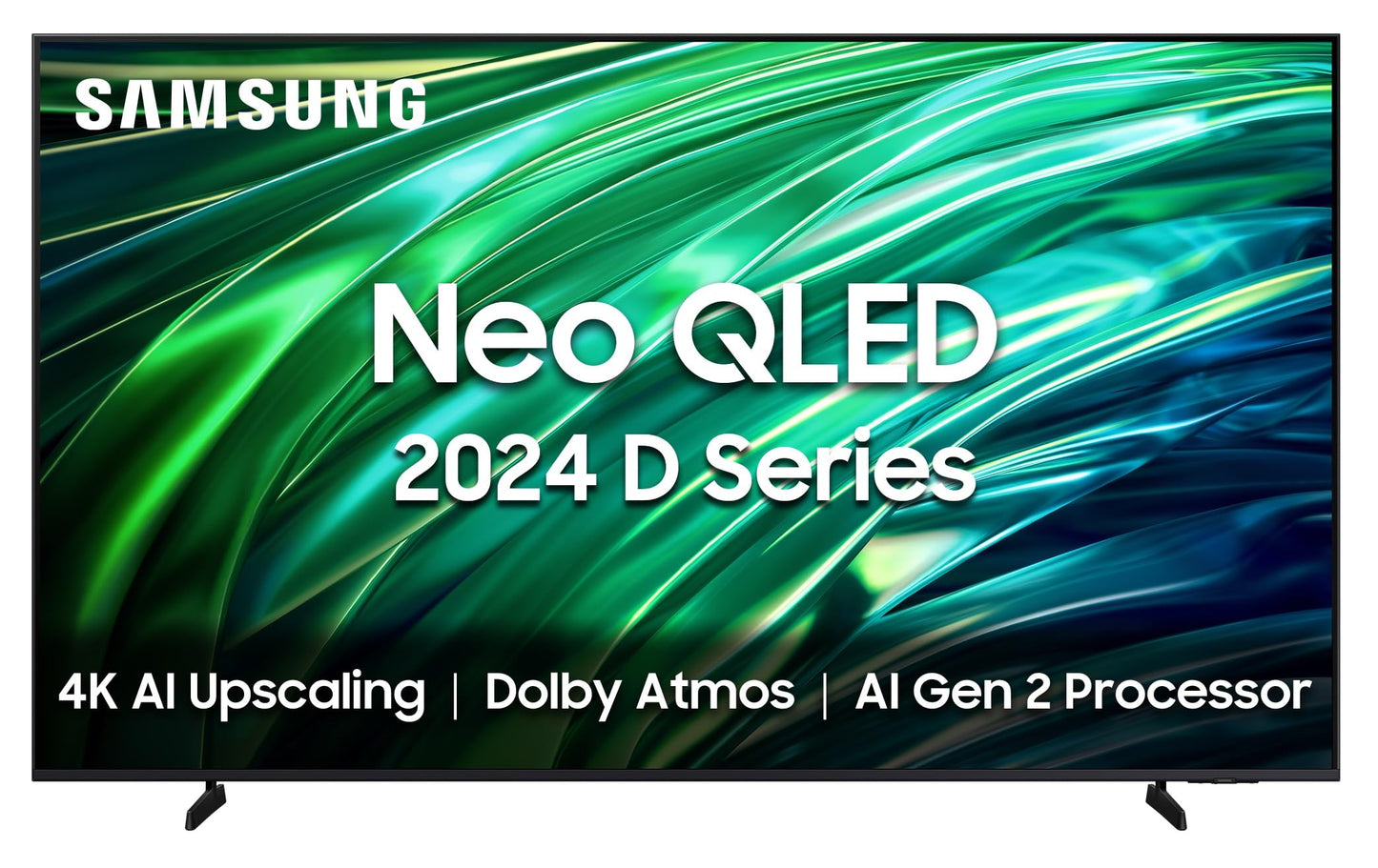 Samsung 138 cm (55 inches) QE1D Series 4K Ultra HD QLED Smart TV QA55QE1DAULXL (Black)