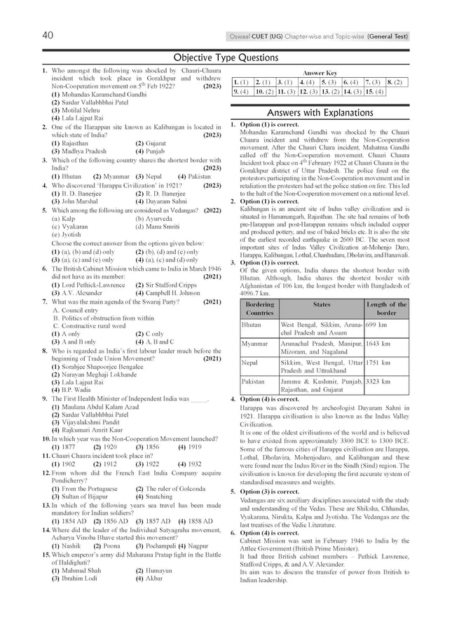 Oswaal NTA CUET (UG) Question Banks | Chapterwise & Topicwise | English Physics Chemistry Biology & General Test | Set of 5 Books | Entrance Exam Preparation Books 2025 