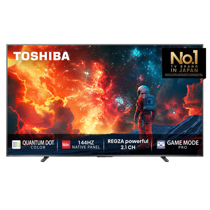 TOSHIBA 108 cm (43 inches) C450ME Series 4K Ultra HD Smart QLED TV 43C450ME (Silver)