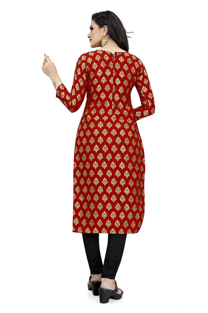 EthnicJunction Women's Banarasi Silk Blend Unstitched Salwar Suit Material