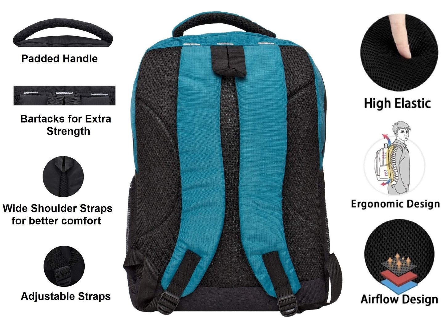 ADISA Laptop Backpack 31 Ltrs