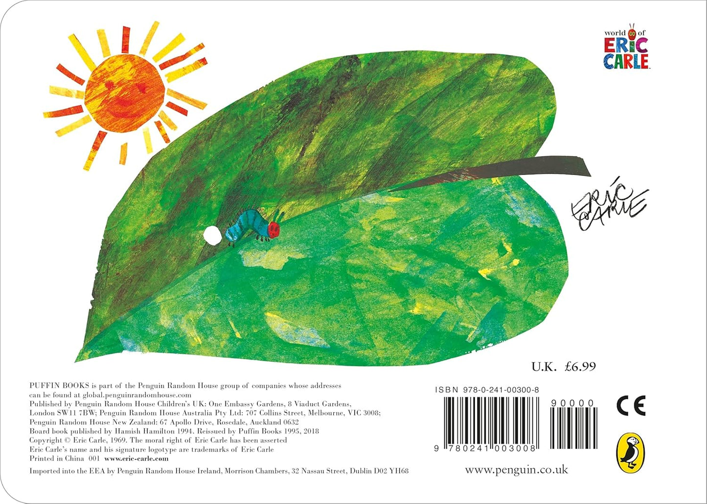 The Very Hungry Caterpillar [Board book] Eric Carle