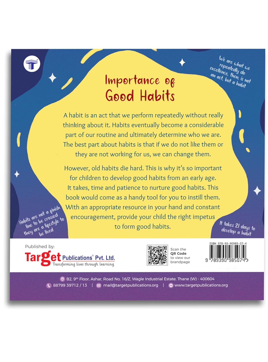 TARGET PUBLICATIONS 30 Basic Good Habits Book for Kids | Manners Book Inculcate Kindness, Discipline, Fitness and Exercise | Children Books for 2-6 Year | Early Childhood Education