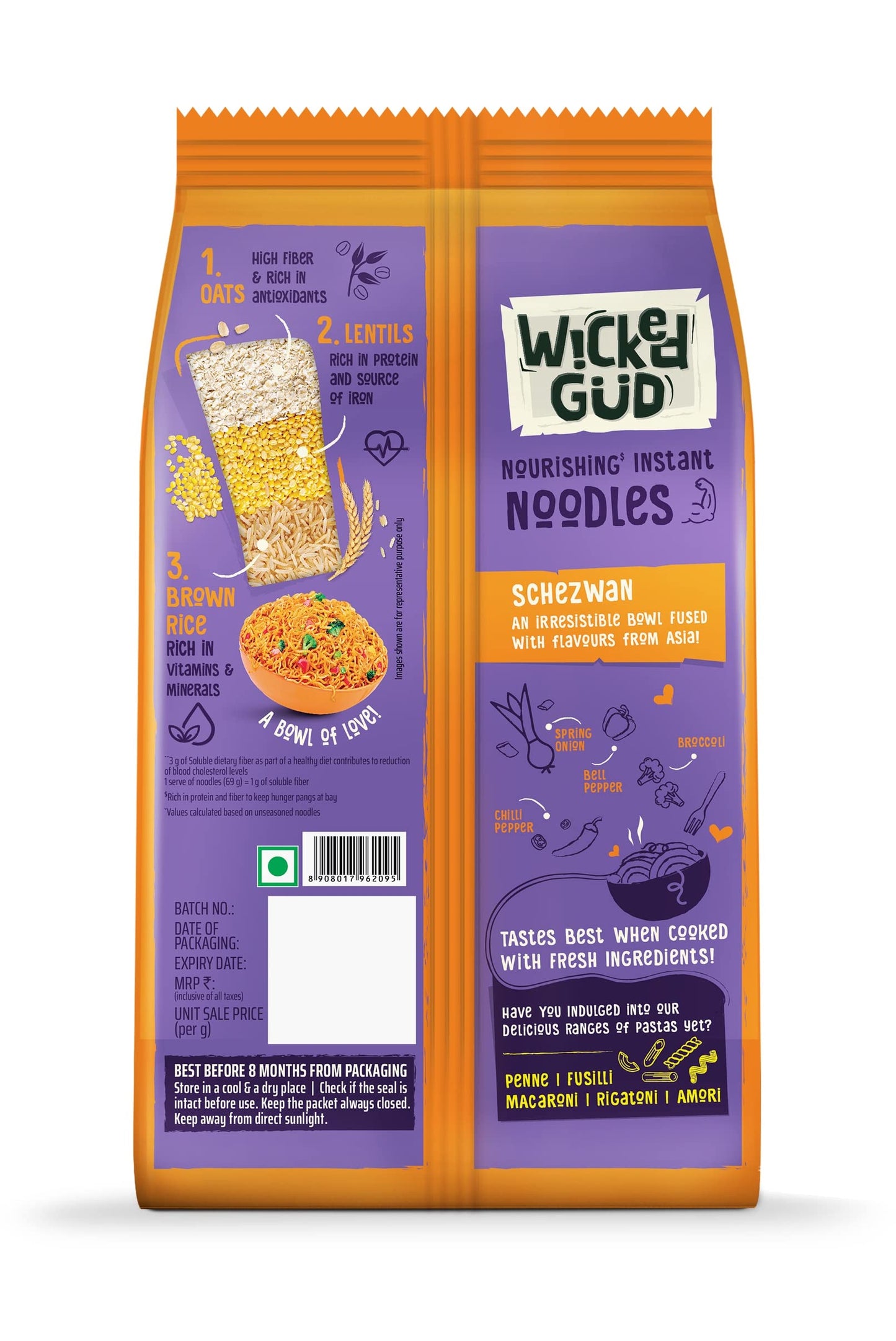 WickedGud Masala Noodles 207gm