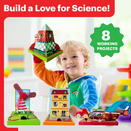 Einstein Box Science Gift Set for Boys & Girls Ages 6-8-10-12-14 Years | Birthday Gifts Ideas for Kids | STEM Learning Toys for 6,7,8,9,10,11,12,13,14-Year-Olds | 2-in-1 Learning Set |