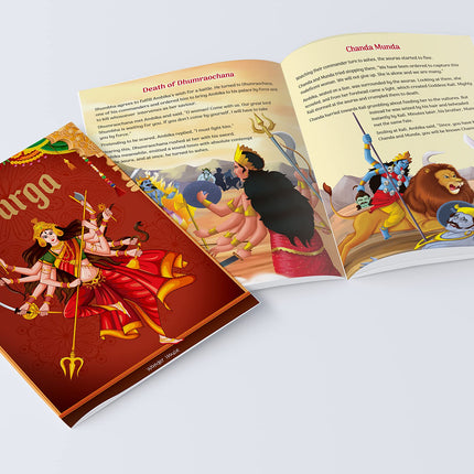 Tales from Indian Mythology [Collection of 10 Books] - Age: 6+ | Beautifully Illustrated Story Books For Kids/Children | Cultural and Traditional Stories from Ancient India |Books Included: Ganesha| Vishnu | Shiva | Durga | Krishna | Hanuman | Arjuna |Dev