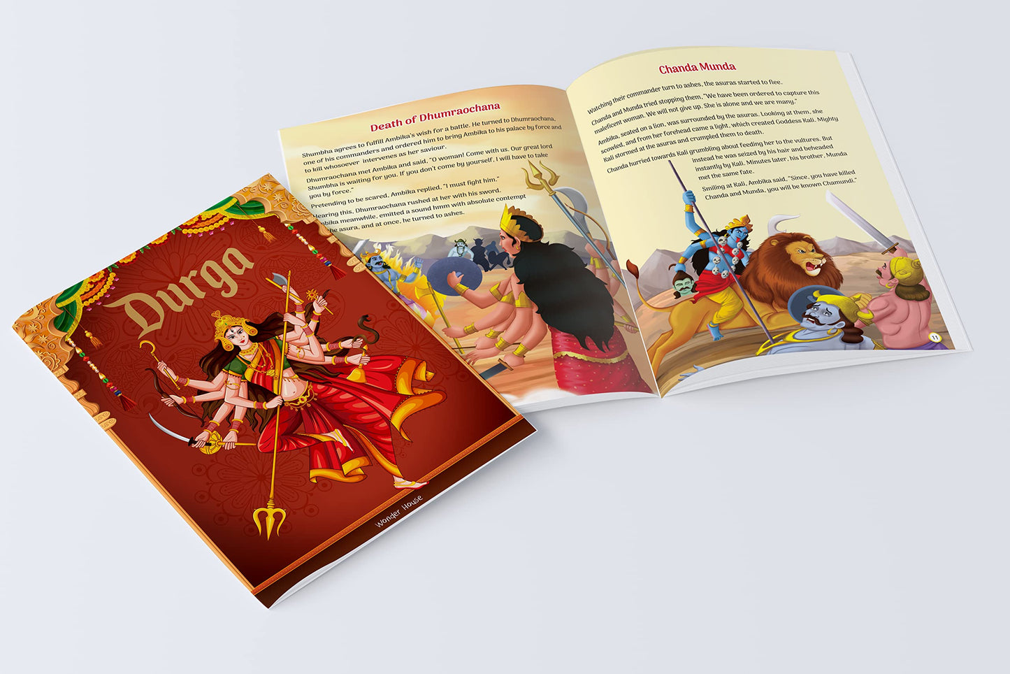 Tales from Indian Mythology [Collection of 10 Books] - Age: 6+ | Beautifully Illustrated Story Books For Kids/Children | Cultural and Traditional Stories from Ancient India |Books Included: Ganesha| Vishnu | Shiva | Durga | Krishna | Hanuman | Arjuna |Dev