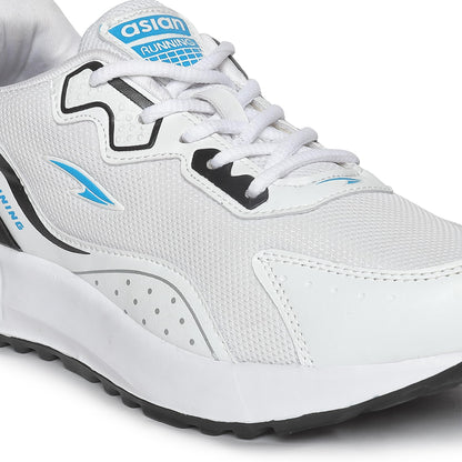 ASIAN Future-01 White Blue Running,Sports,Walking,Gym Shoes for Men…