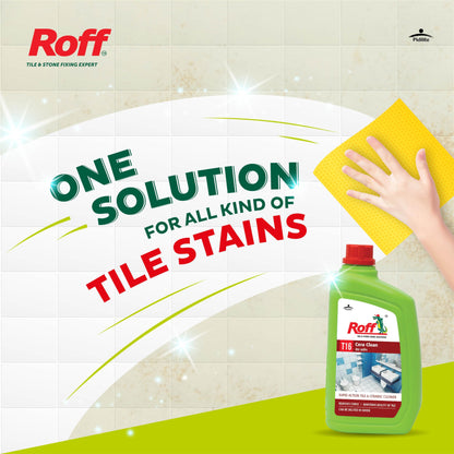 Pidilite Roff Cera Clean All Purpose Tile, Floor & Wall Cleaner ‘1 Litre’, Advance Tile Cleaner for Kitchen, Bedroom & Bathroom Floors, Removes Grease, Dirt & Tough Stains