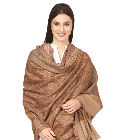 Pashtush Womens Jamawar Shawl Parent